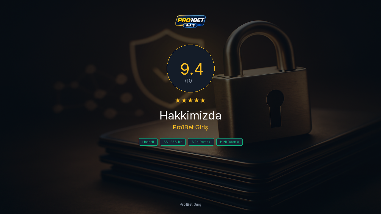 Pro1Bet Giriş 