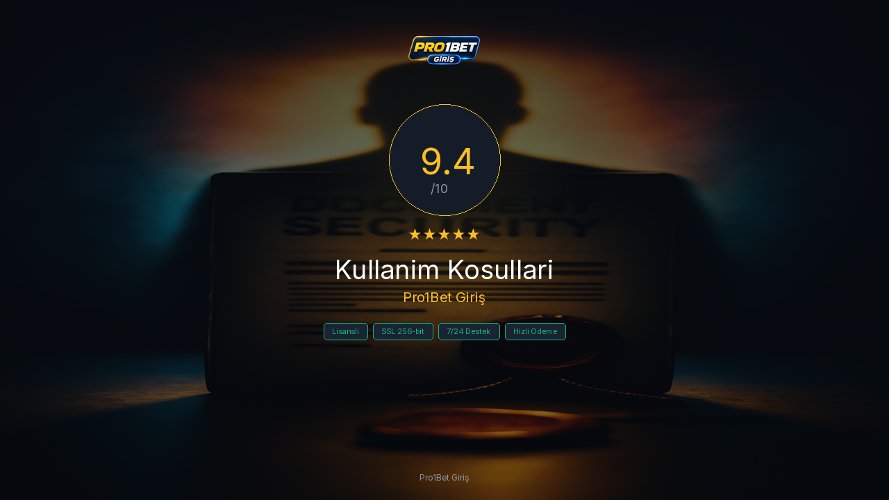 Pro1Bet Giriş